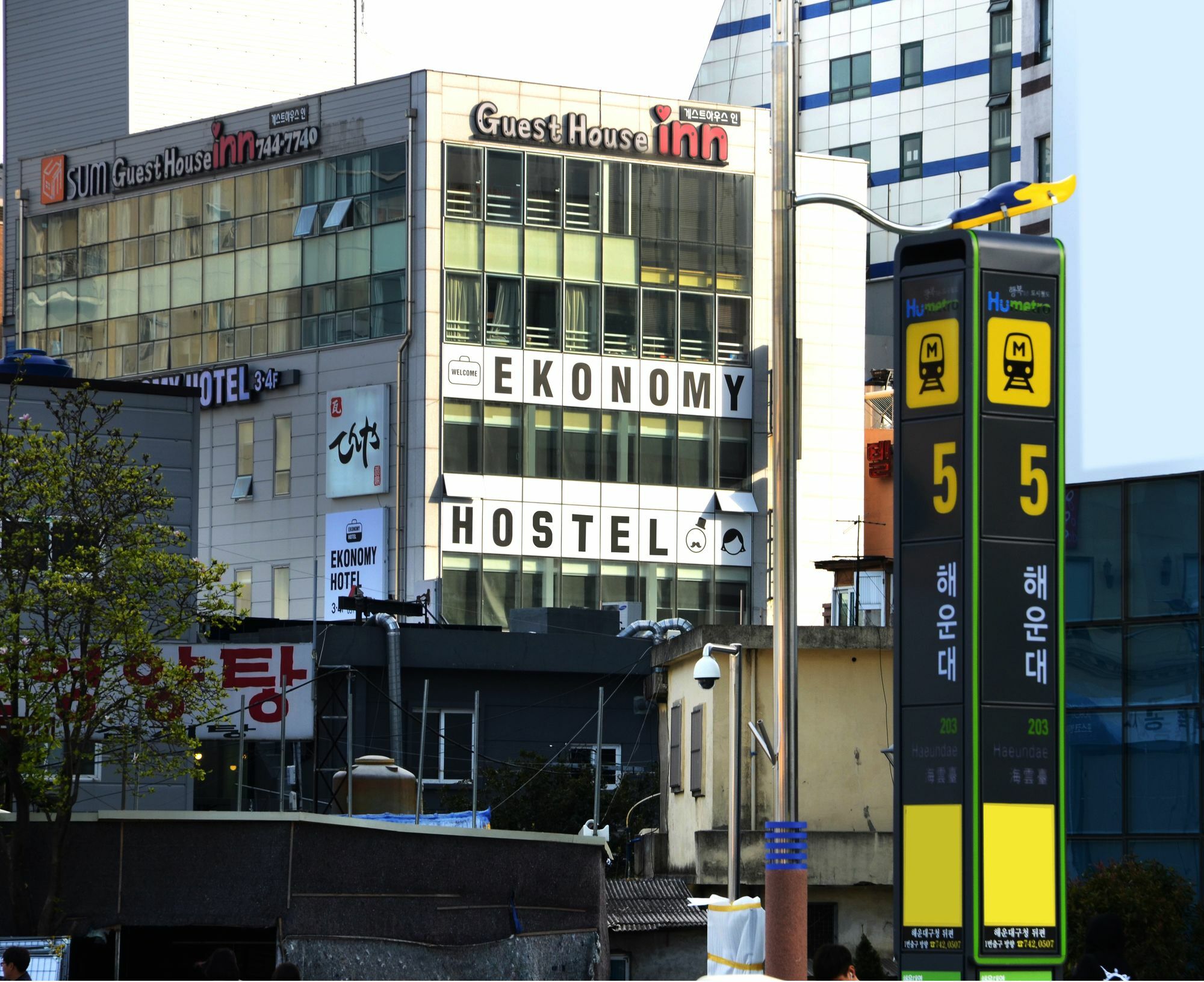 Ekonomy Haeundae Hostel Busan Luaran gambar